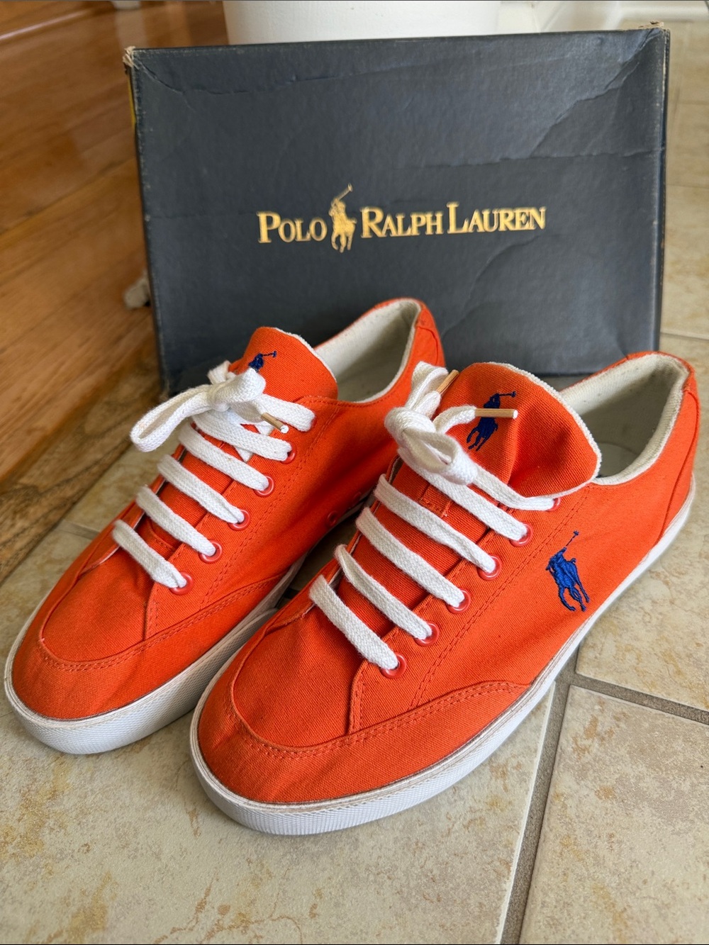 Ralph Lauren Men’s Canvas Sneakers